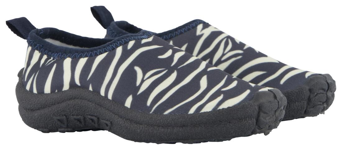 baby waterschoenen zebra zwart - HEMA