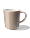 mug à café 130ml Chicago émail réactif taupe - 9602301 - HEMA