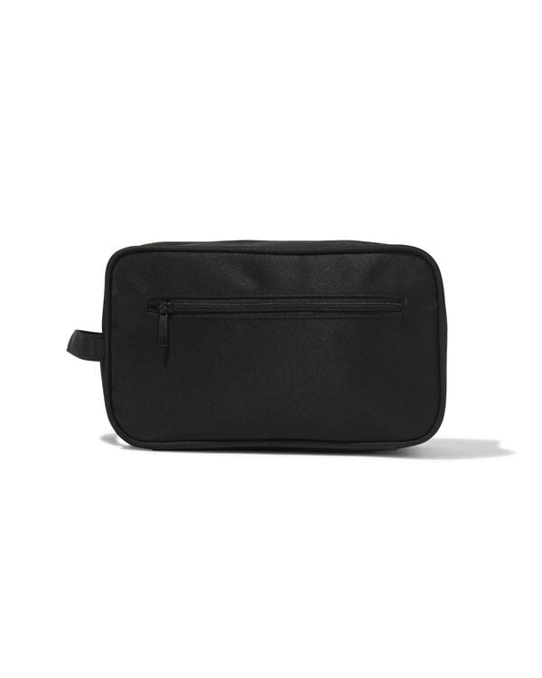trousse de toilette noire 12x27x16 - 11890615 - HEMA