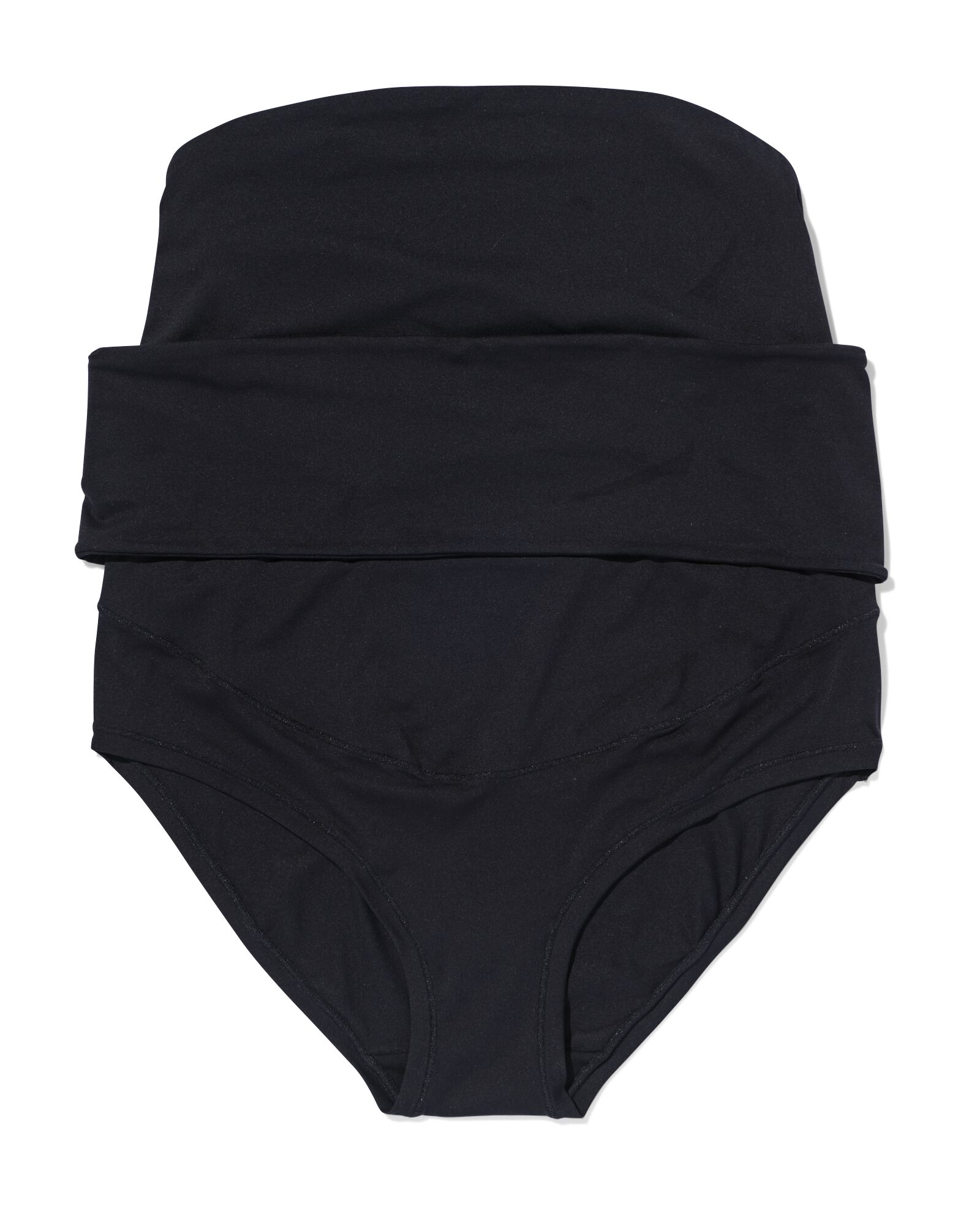 zwangerschapsslip hoge taille zwart zwart - 21500675BLACK - HEMA