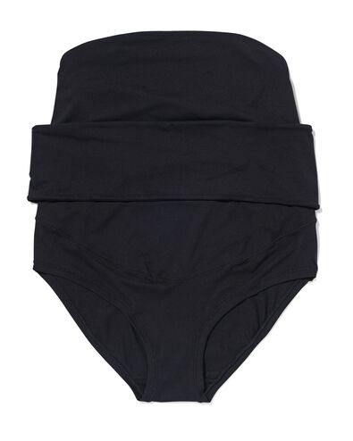 zwangerschapsslip hoge taille zwart zwart - 21500675BLACK - HEMA