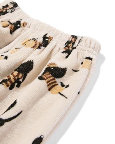 Pantalon velours Takkie nouveau-n&eacute; gris clair - 33435320LIGHTGREY - HEMA