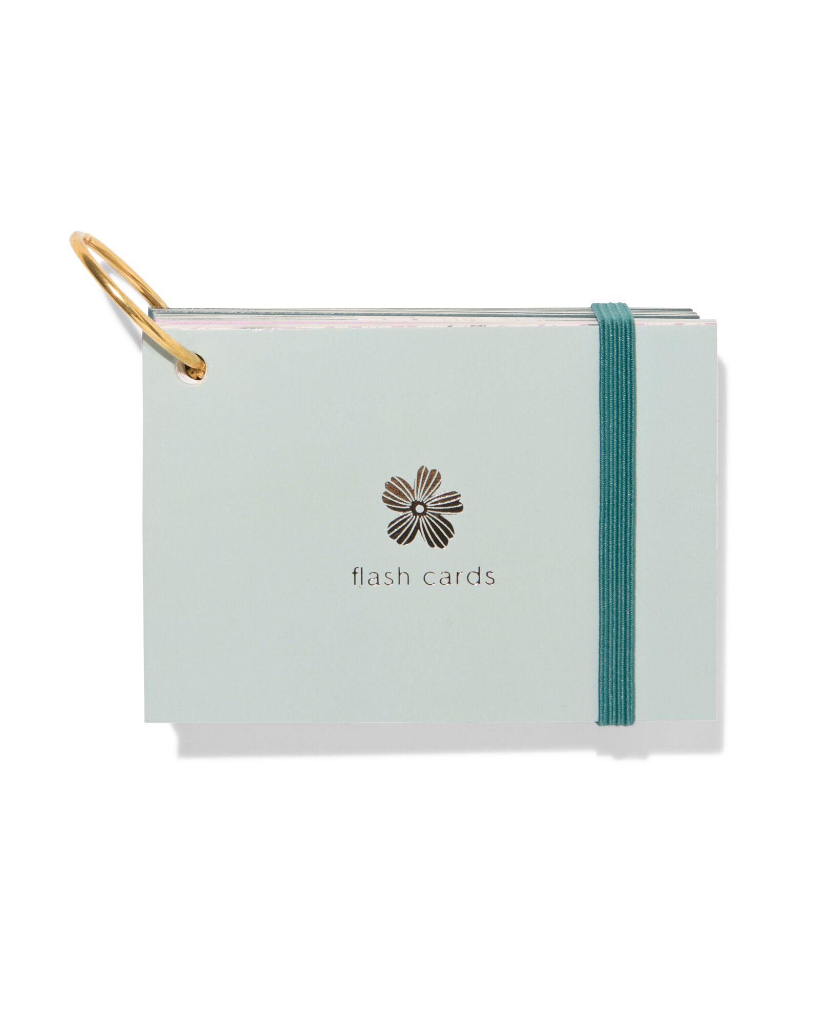 flashcards met ring en elastiek - 14100400 - HEMA