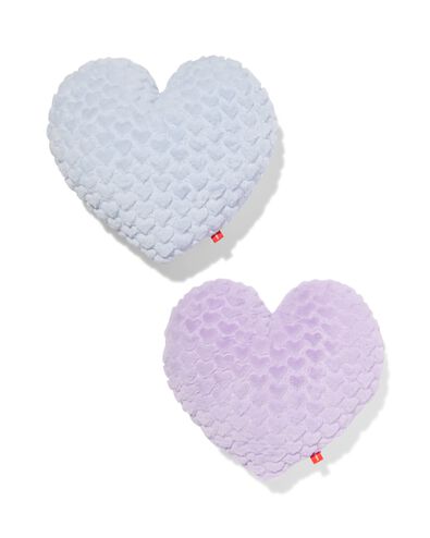 peluche c&oelig;ur 15 cm blanc - 14540205 - HEMA