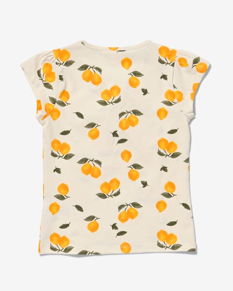 t-shirt enfant avec des citrons blanc cassé - 1000030419 - HEMA