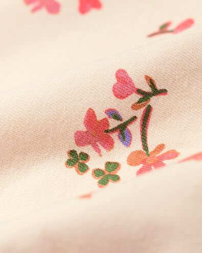 pyjama b&eacute;b&eacute; fleurs rose rose - 33308650PINK - HEMA