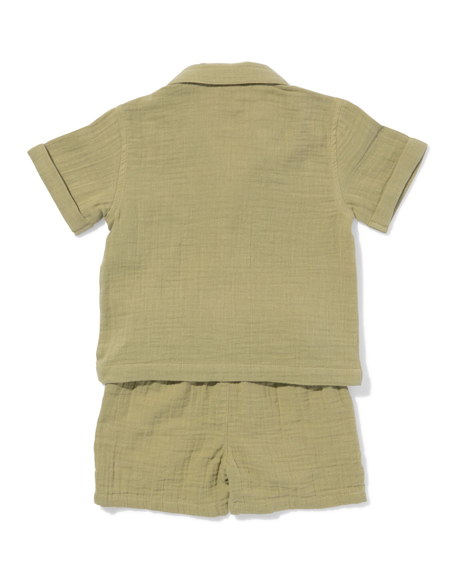ensemble de v&ecirc;tements b&eacute;b&eacute; coupe confortable mousseline vert vert - 33186570GREEN - HEMA