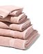 serviettes de bain - qualité épaisse rose pâle rose pâle - 1000031275 - HEMA