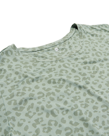 Damen-Nachthemd, Mikrofaser hellgrün hellgrün - 1000030240 - HEMA