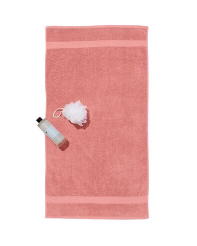 Handtuch 60&nbsp;X&nbsp;110&nbsp;cm schwere Qualit&auml;t, Rosa altrosa Handtuch, 60 x 110 - 5200708 - HEMA