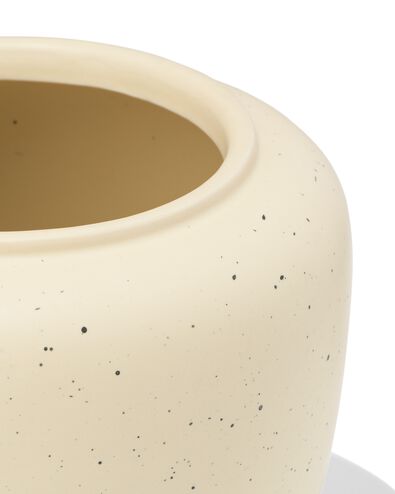 cache-pot ⌀16x13,4 cm c&eacute;ramique mouchet&eacute;e sable - 13325018 - HEMA