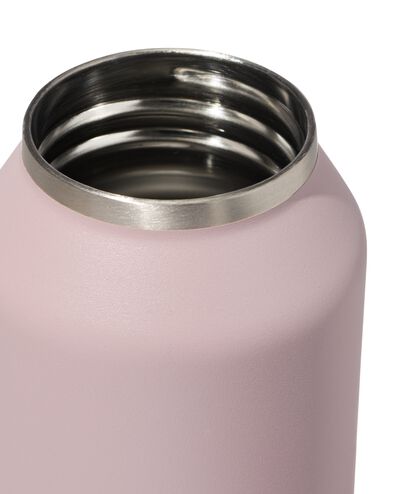 isoleerfles 500ml rvs donkerroze - 80650248 - HEMA