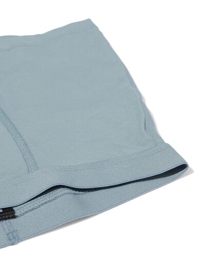 boxers enfant coton - lot de 3 bleu bleu - 19204660BLUE - HEMA