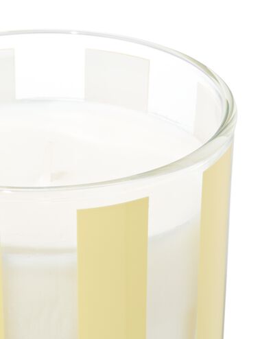 bougie parfum&eacute;e dans un verre ⌀10x10cm cr&egrave;me br&ucirc;l&eacute;e - 13507581 - HEMA