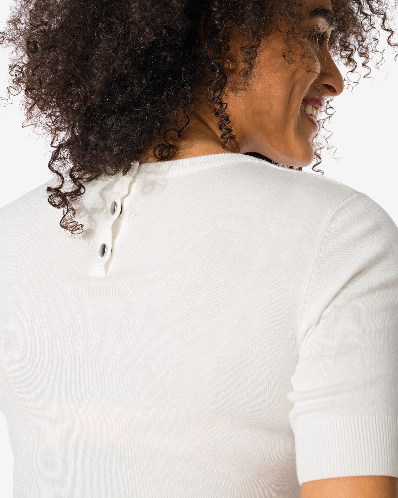 pull en maille femme Fally blanc blanc - 36357070WHITE - HEMA