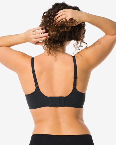 voorgevormde bh zonder beugel - ultimate comfort zwart zwart - 21870643BLACK - HEMA