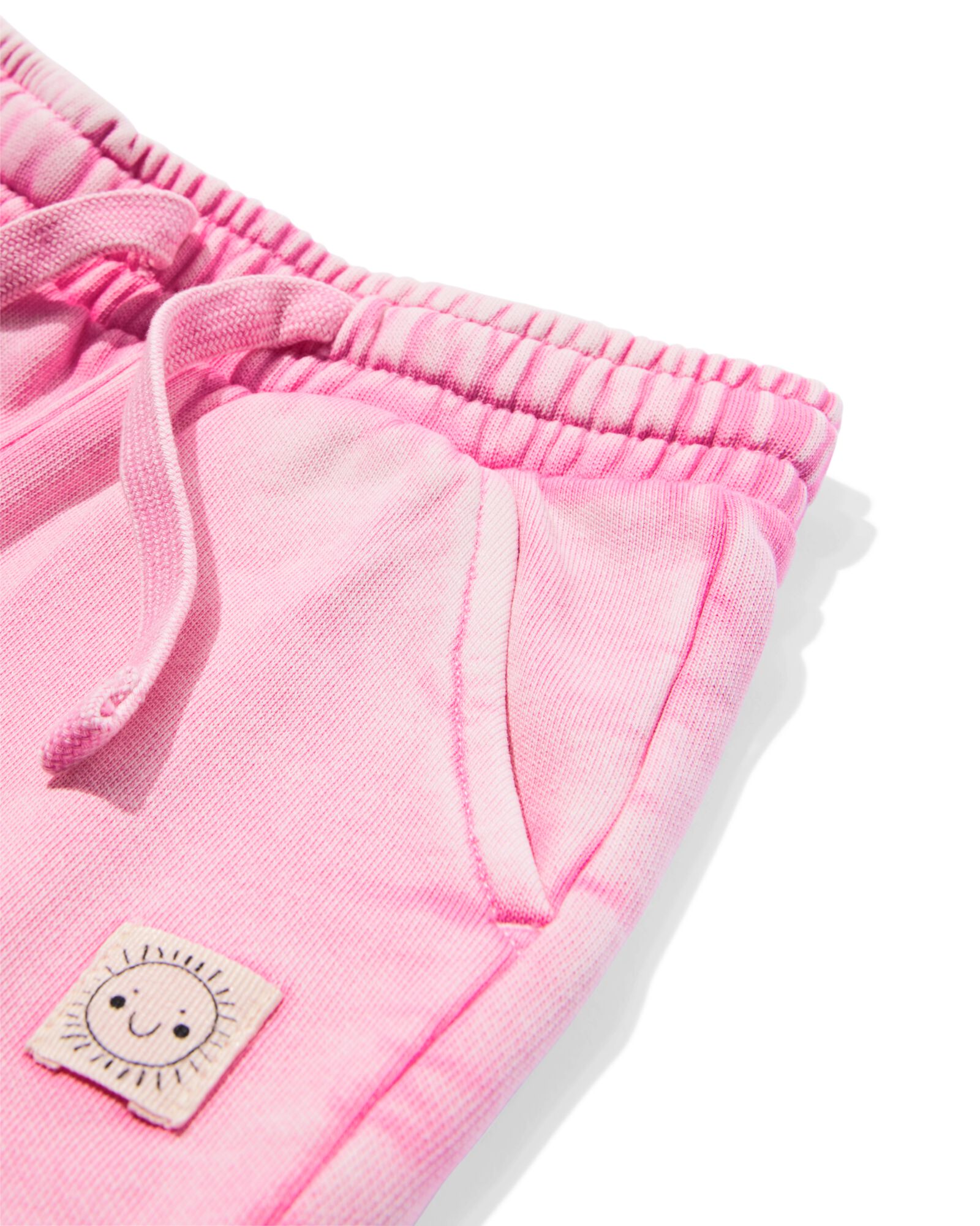 babybroek comfy fit sweatstof roze - 33057470PINK - HEMA