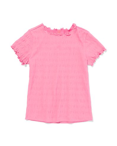 Kinder-T-Shirt rosa rosa - 30846614PINK - HEMA