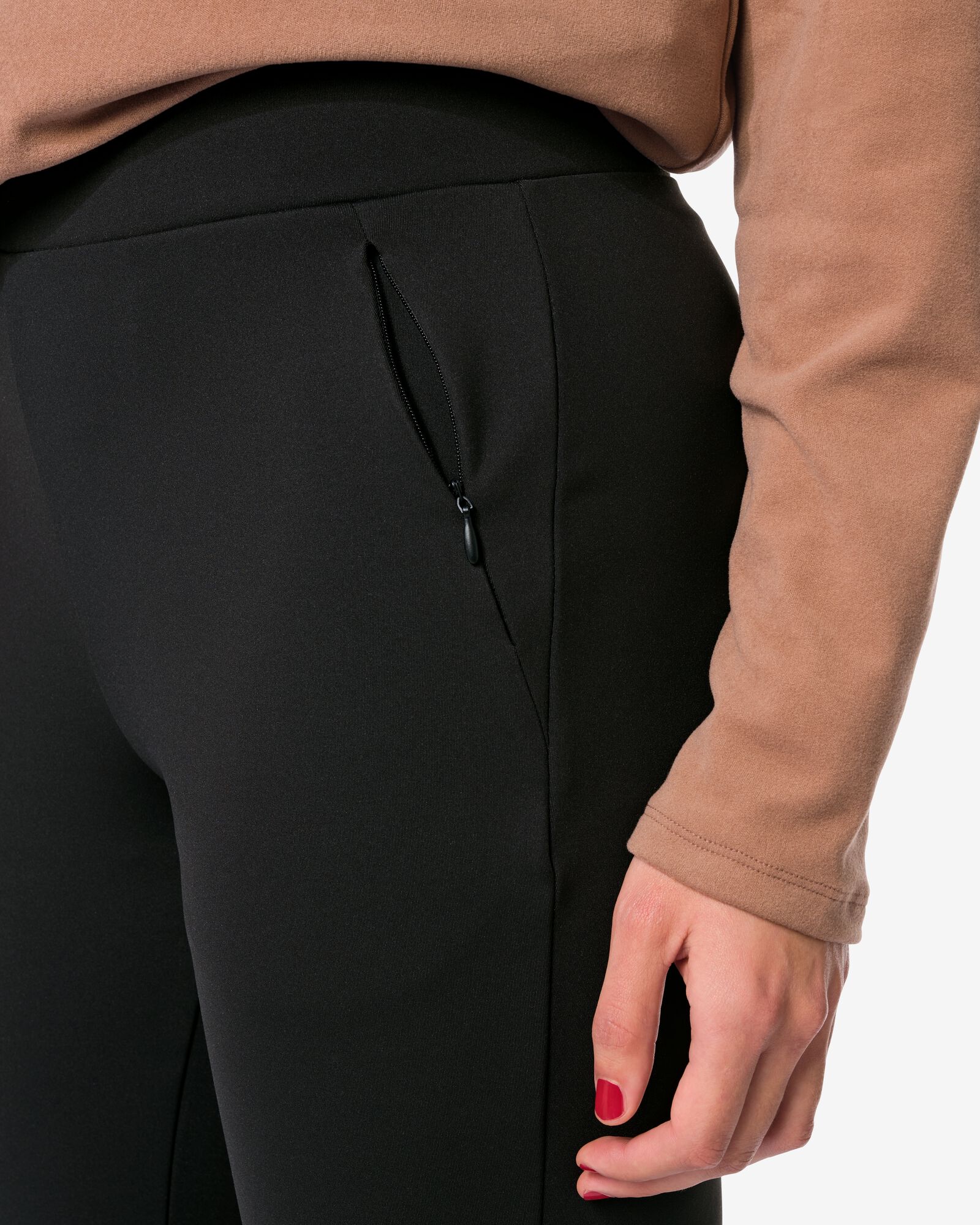 Damen-Thermohose, Flared schwarz schwarz - 36279135BLACK - HEMA