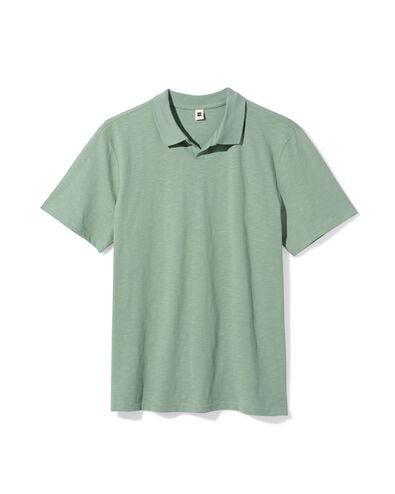polo homme Jack texture irr&eacute;guli&egrave;re vert marin vert marin - 2179140SEAGREEN - HEMA