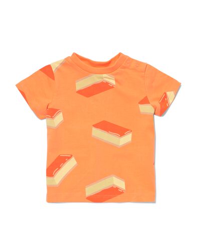 Baby-T-Shirt, Cremeschnitte - 33107554 - HEMA