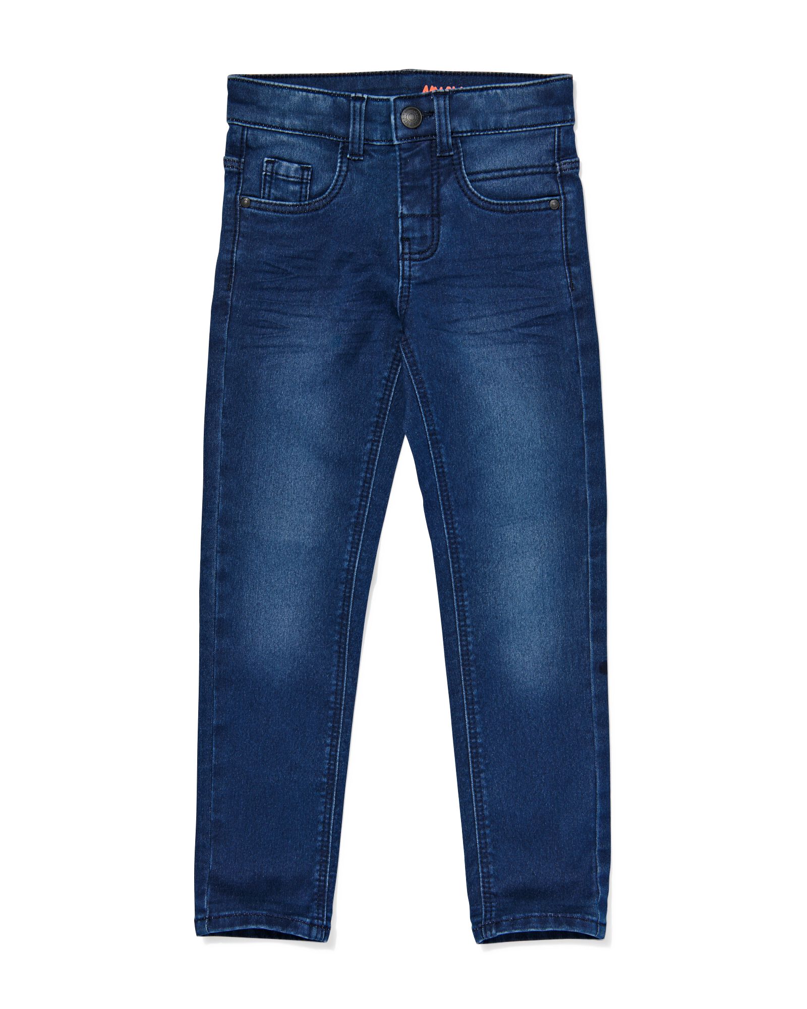 kinder broek jogdenim skinny fit donkerblauw (donkerblauw)