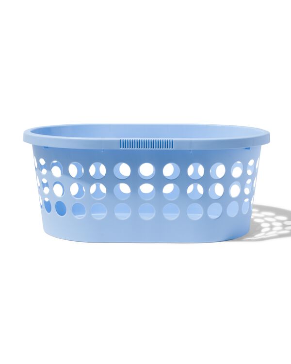 panier &agrave; linge 30L 59x39x24 bleu clair - 20520016 - HEMA