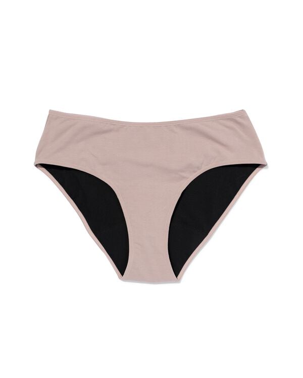 hipster &eacute;tanche coton pour fuites urinaires l&eacute;g&egrave;res beige beige - 19640665BEIGE - HEMA