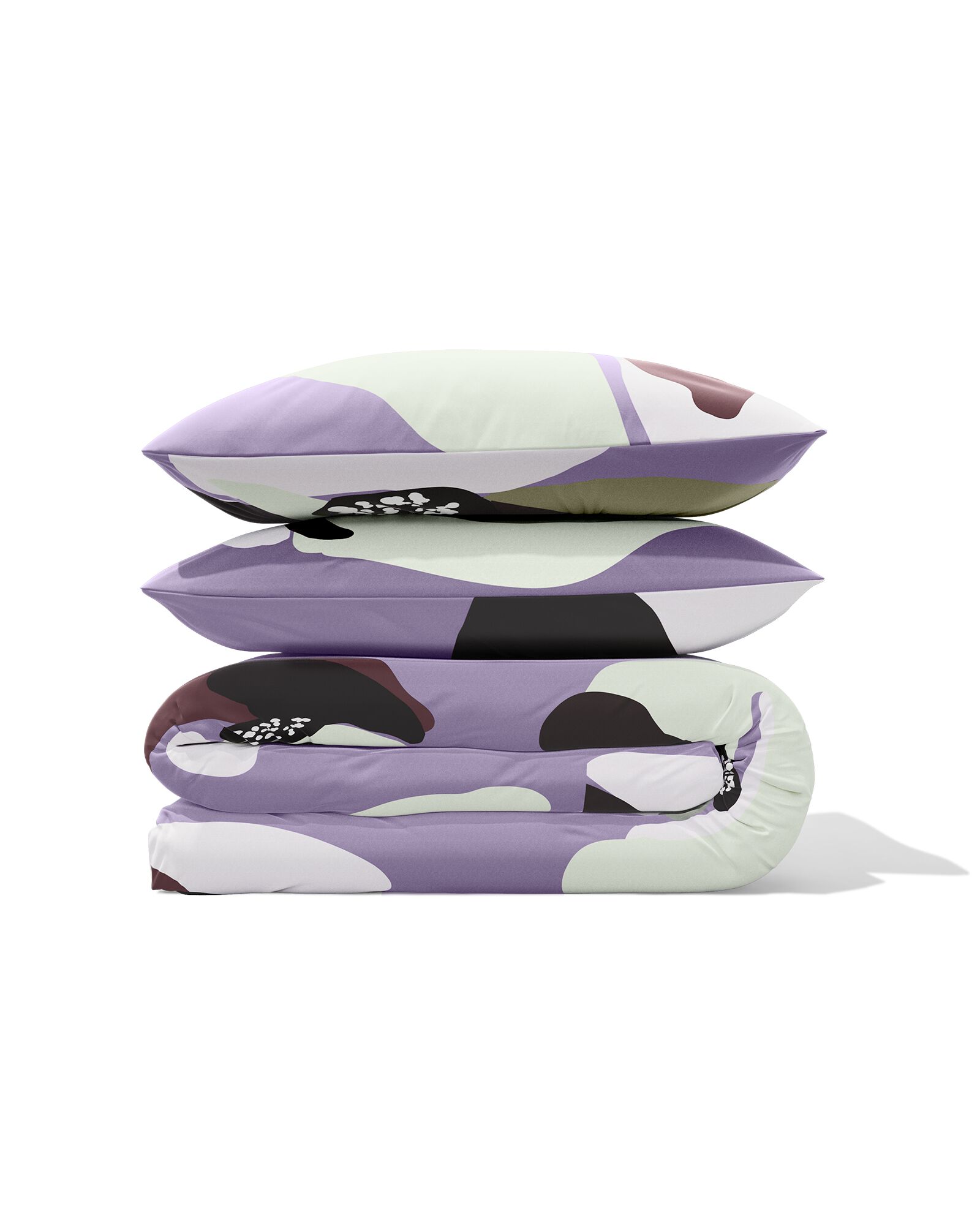 Bettbezug 200 &times; 200/220 cm, weiche Baumwolle, Blumen - 5700261 - HEMA