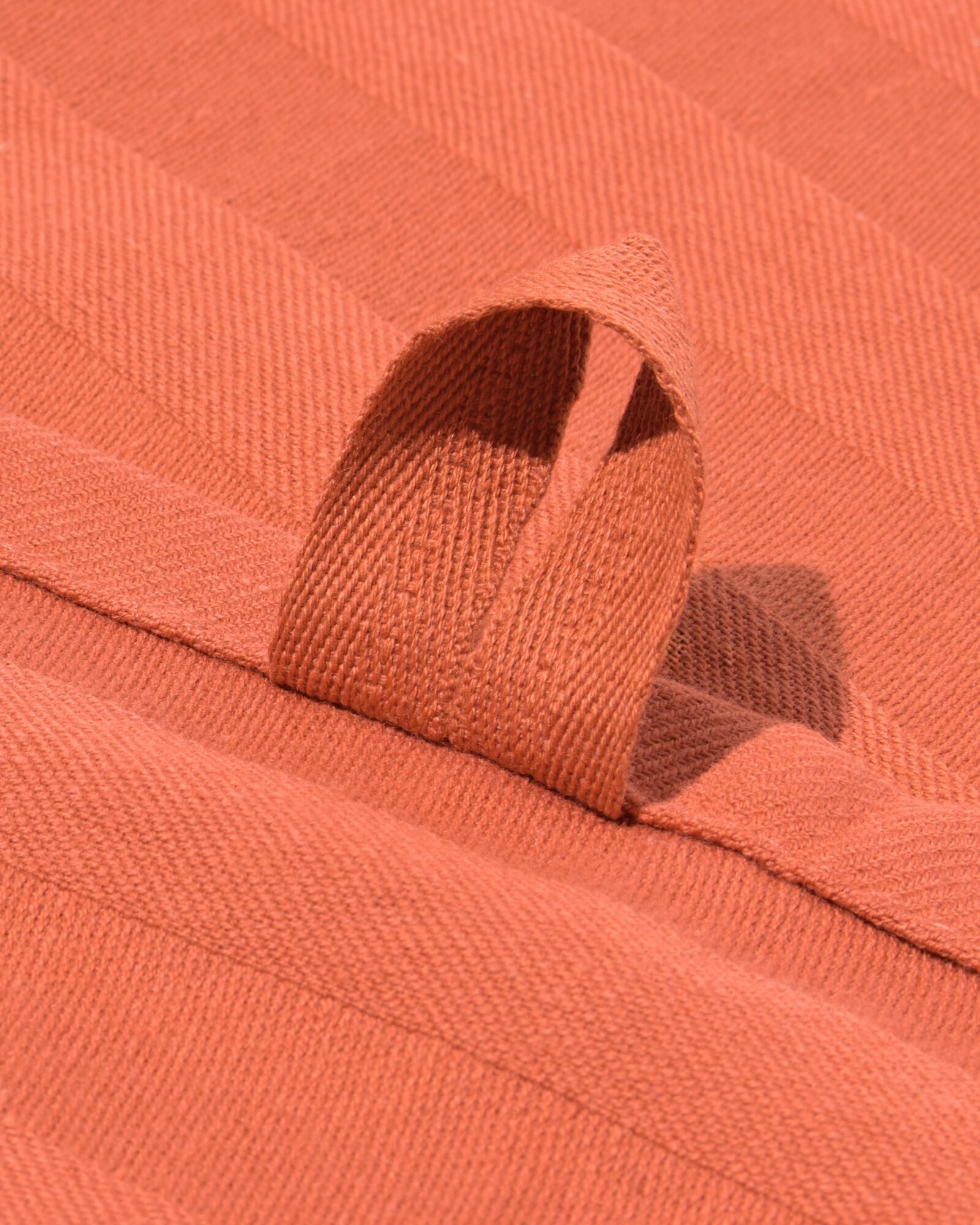 torchon 65 x 65 cm coton corail - 5400092 - HEMA
