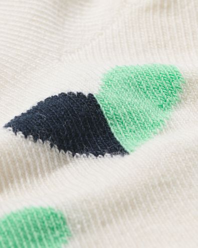 socquettes enfant petits c&oelig;urs - 5 paires beige beige - 4320750BEIGE - HEMA