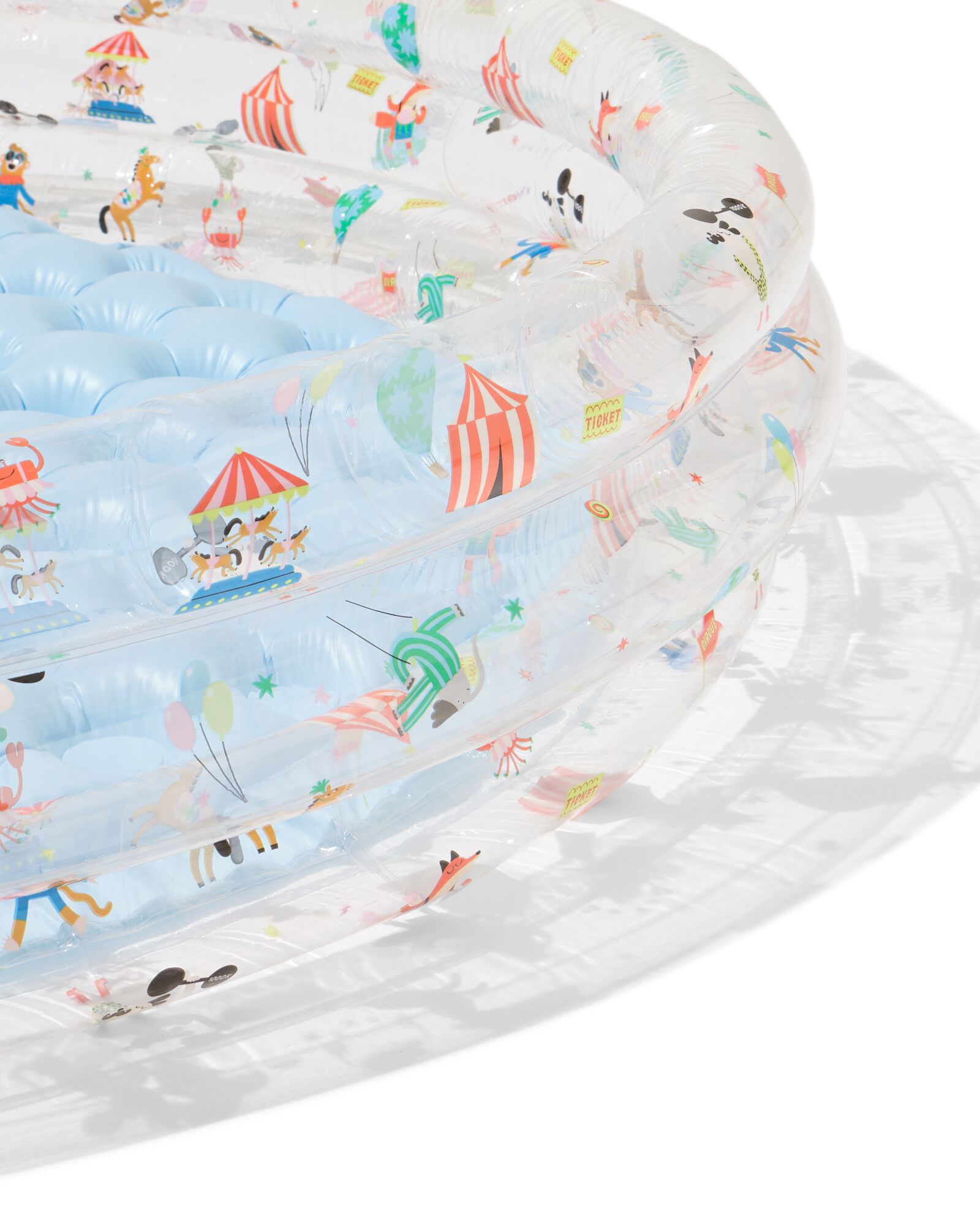 piscine enfant gonflable avec fond gonflable et bouchon de vidange &Oslash; 150 cm - 15800082 - HEMA