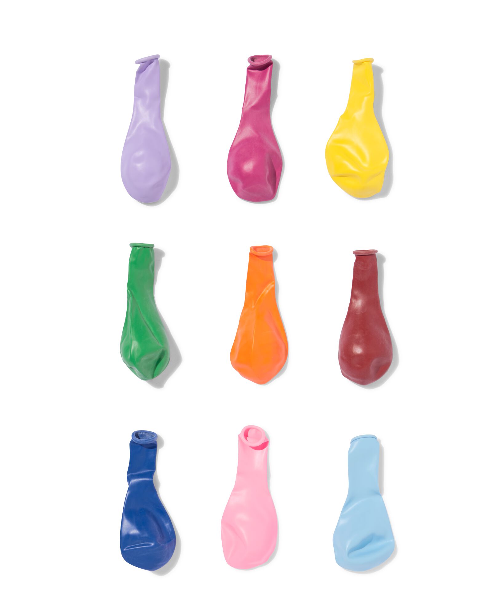 ballonnen &Oslash;23cm assorti - 20 stuks - 14250023 - HEMA