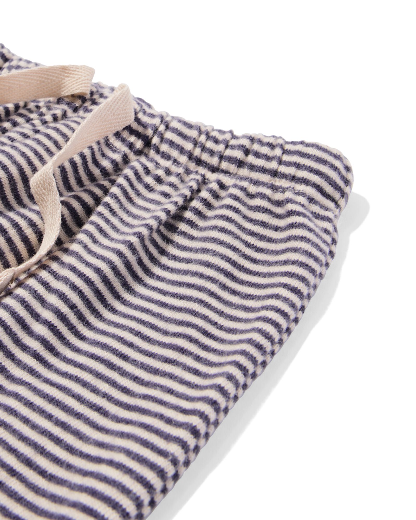 newborn broek strepen ecru - 33436120ECRU - HEMA