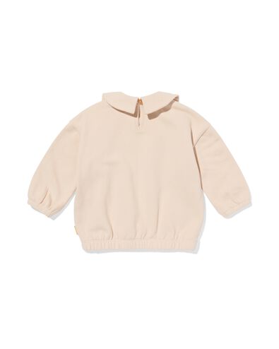 newborn sweater hartjes  ecru - 33435820ECRU - HEMA