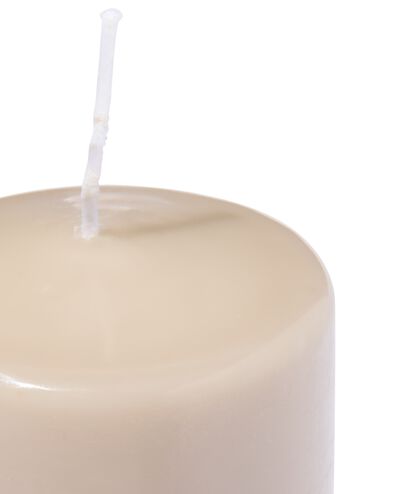 grosse bougie 7x8cm naturelle - 13509019 - HEMA