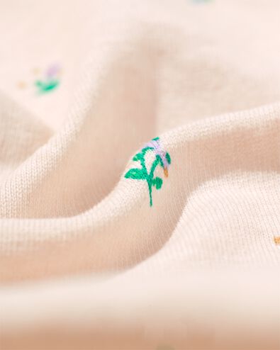 drap-housse pour lit d&rsquo;enfant 60x120 fleurs - 33304530 - HEMA