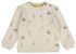 Baby-Sweatshirt, gefüttert, Blumen sandfarben - 1000021388 - HEMA