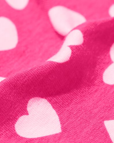 pyjama enfant avec coeurs rose vif 158/164 - 23092788 - HEMA