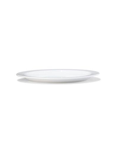assiette petit-d&eacute;jeuner ⌀21cm porcelaine blanche - 4 pi&egrave;ces - 9650332 - HEMA