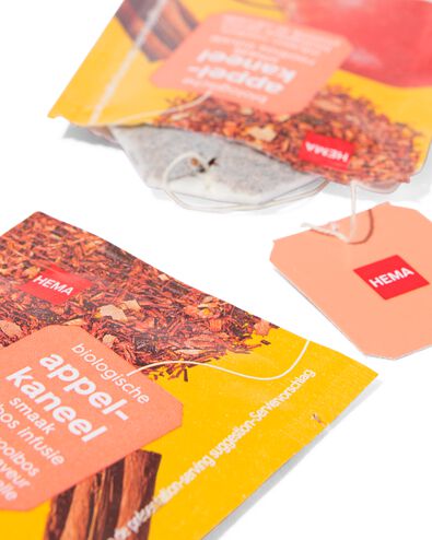 20 sachets d&rsquo;infusion biologique rooibos pomme cannelle - 17190305 - HEMA
