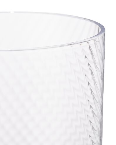 verre &agrave; vin 250ml verre Bergen relief torsad&eacute;  - 9401170 - HEMA