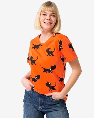 Damen-T-Shirt Takkie, K&ouml;nigstag  bunt - 36278980MULTI - HEMA