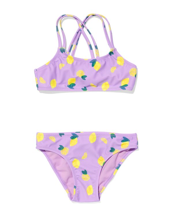 bikini enfant avec citrons violet violet - 22269630PURPLE - HEMA