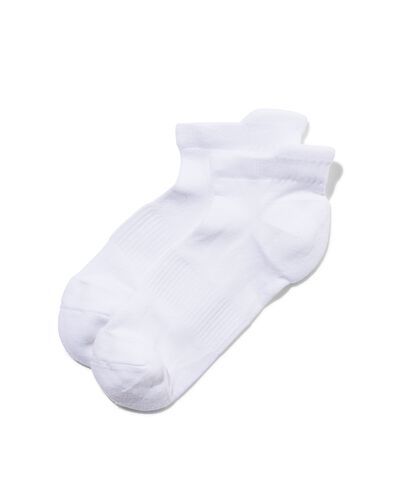 2er-Pack Herren-Kurzsocken, Sport wei&szlig; wei&szlig; - 1000010430 - HEMA