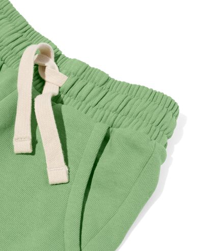 pantalon sweat bébé vert clair 68 - 33100152 - HEMA