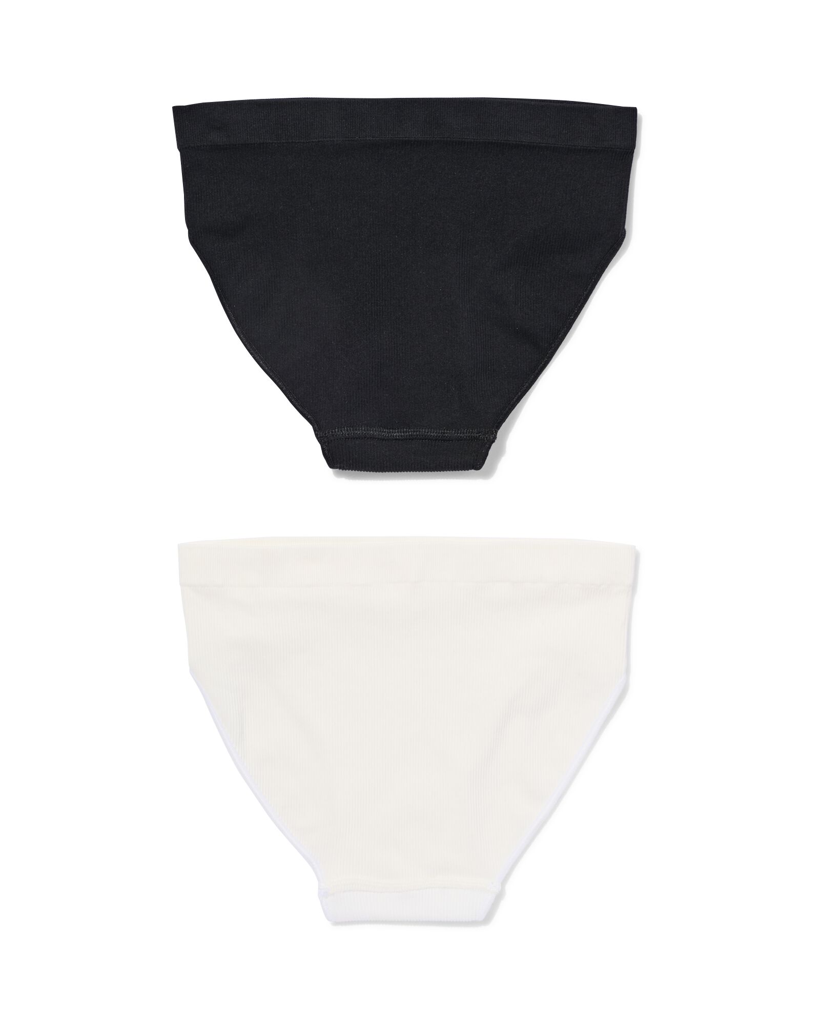 Kinderslips nahtlos gerippt - 2 St&uuml;ck wei&szlig; wei&szlig; - 19380160WHITE - HEMA