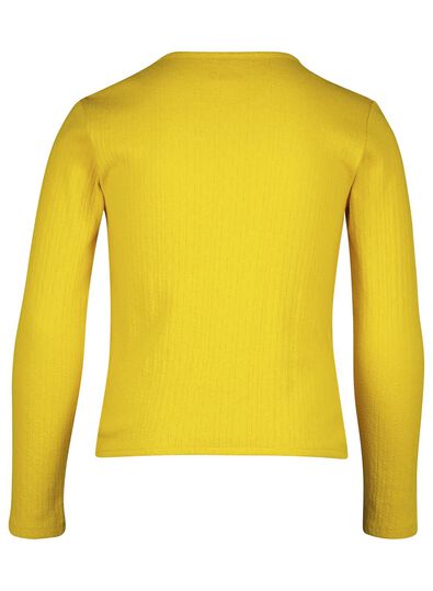 t-shirt enfant jaune jaune - 1000016716 - HEMA