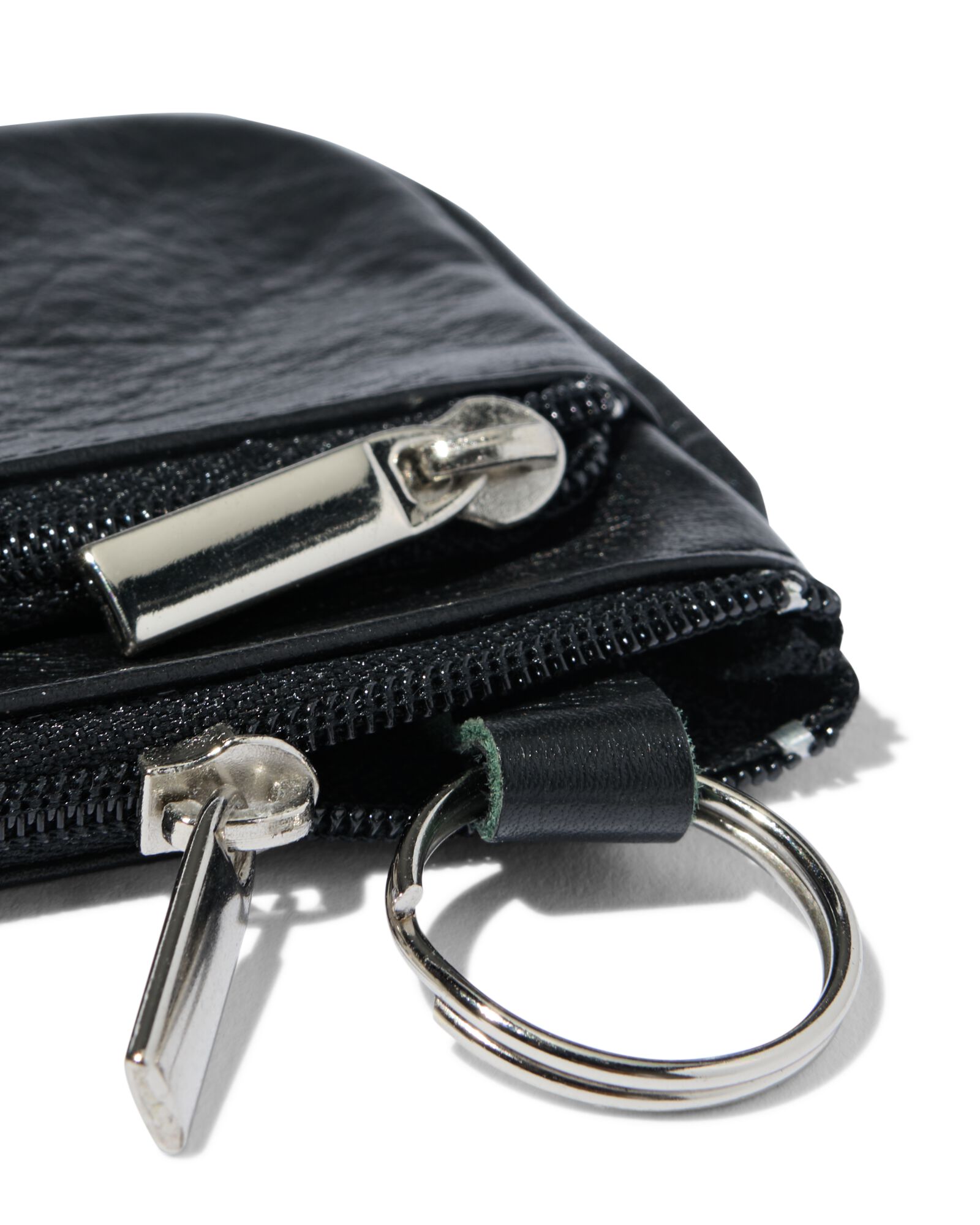 Schl&uuml;sseletui aus Leder, Schwarz - 18150052 - HEMA
