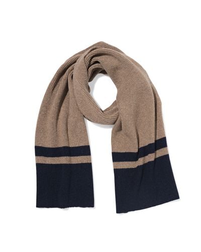 écharpe homme bleu-sable - 16500025 - HEMA